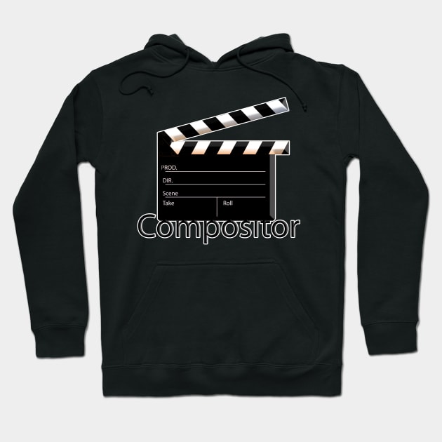 Compositor t-shirt for the vfx artist Hoodie by vixfx